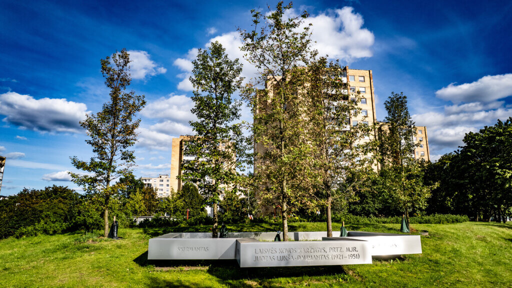 Paminklas partizanui Juozui Lukšai-Daumantui