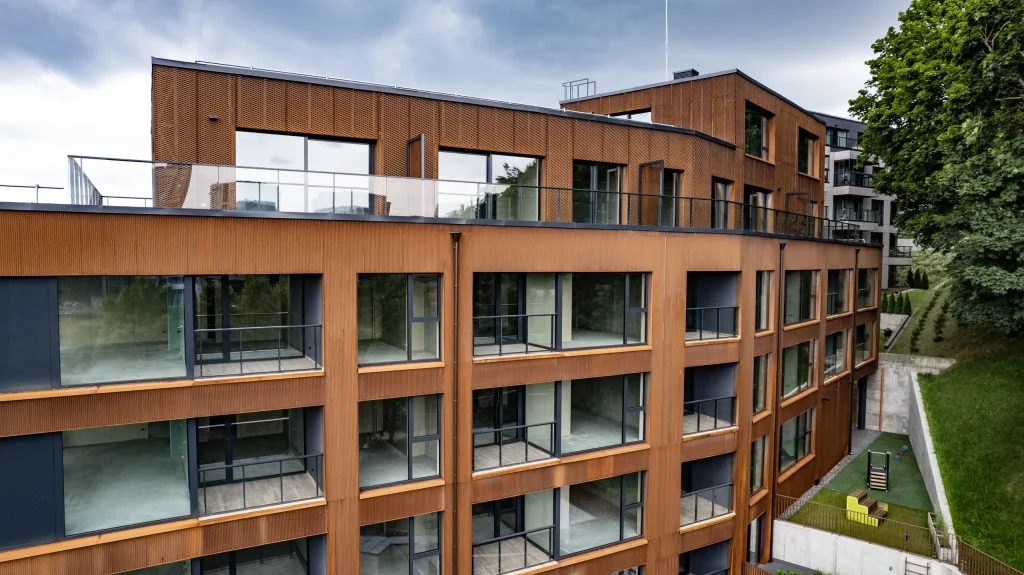 Rusty įgyvendintas Corten plieno projektas