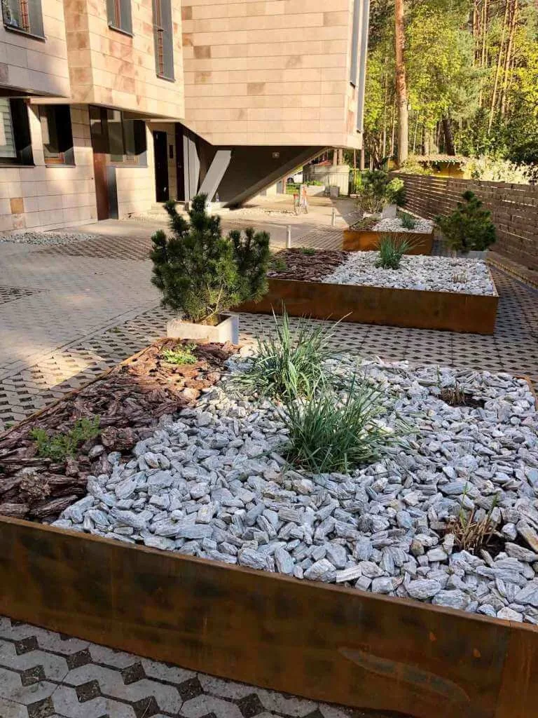 Rusty įgyvendintas Corten plieno projektas