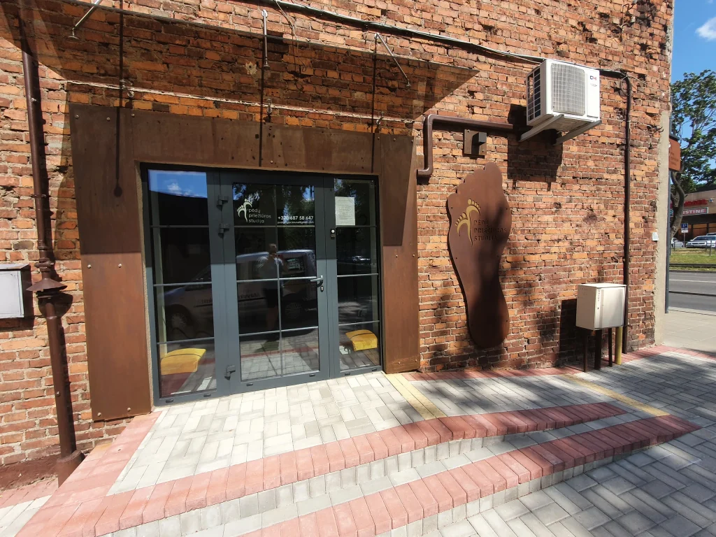 Rusty įgyvendintas Corten plieno projektas
