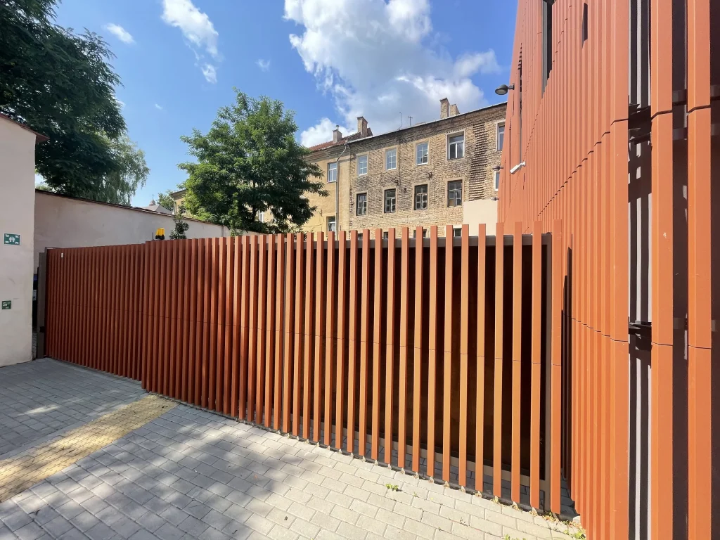 Rusty įgyvendintas Corten plieno projektas