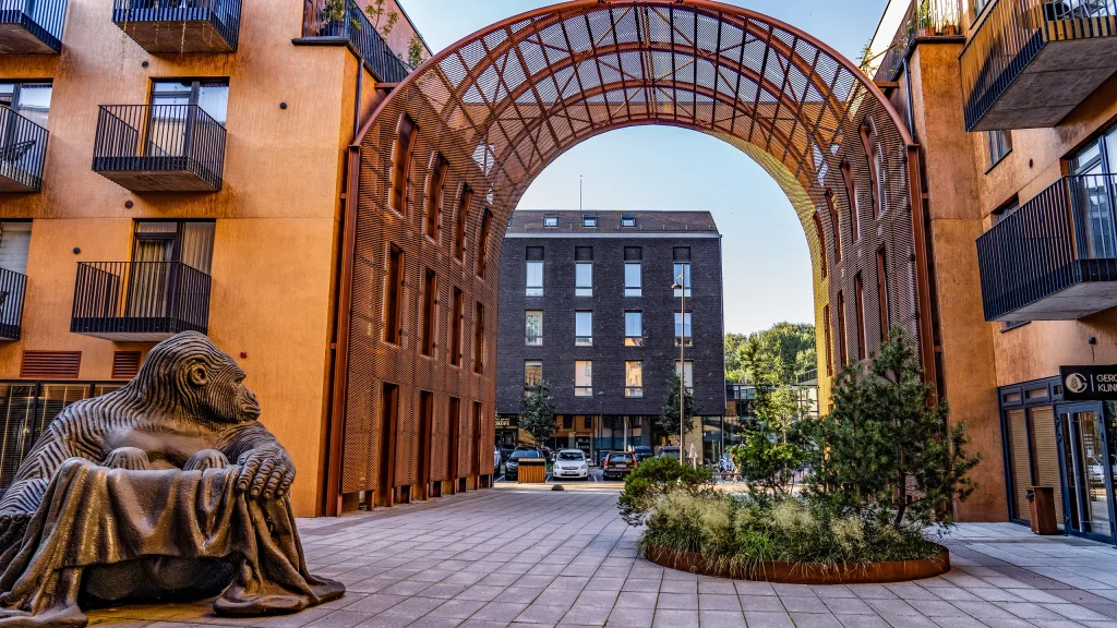 Rusty įgyvendintas Corten plieno projektas