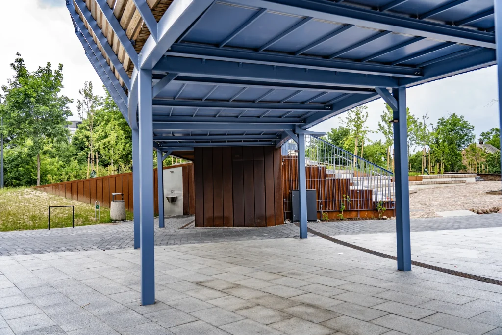 Rusty įgyvendintas Corten plieno projektas