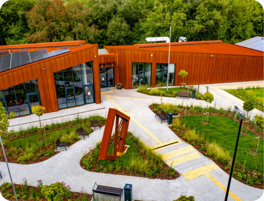 Social services building