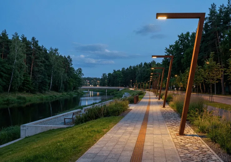 Street and park lighting