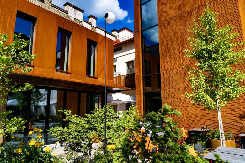 Rusty įgyvendintas Corten plieno projektas