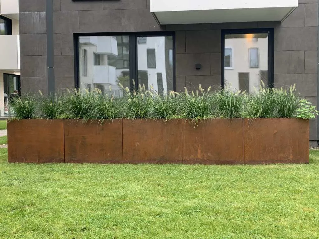 Rusty įgyvendintas Corten plieno projektas