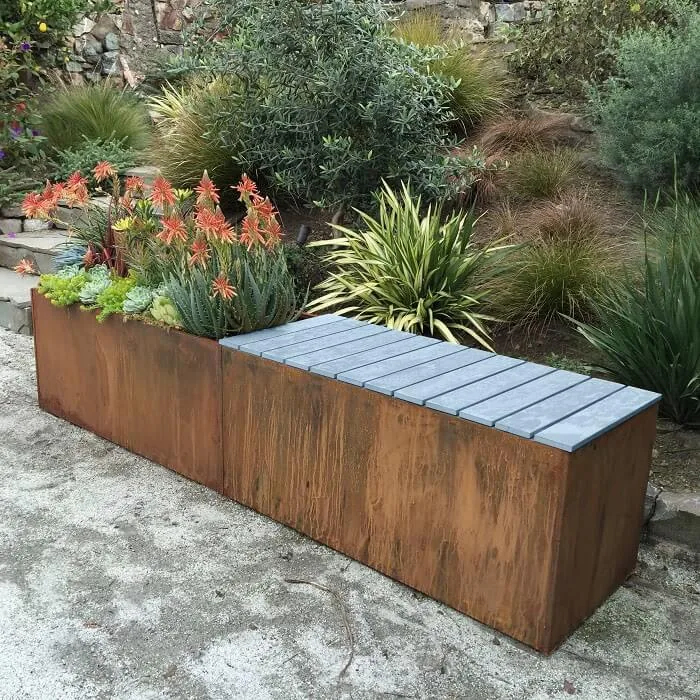 Rusty įgyvendintas Corten plieno projektas