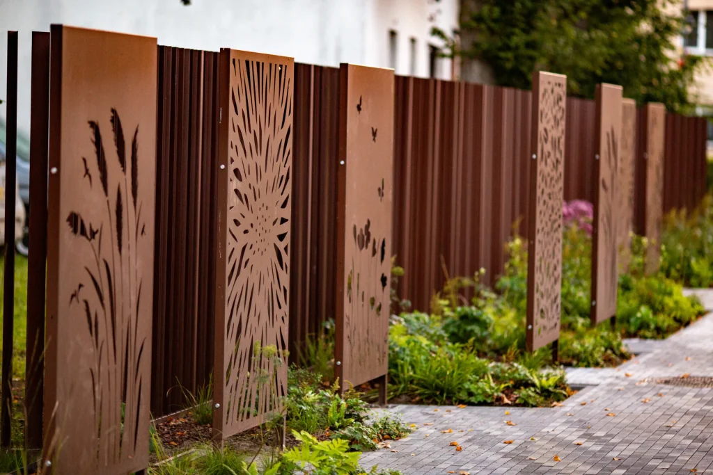Rusty įgyvendintas Corten plieno projektas