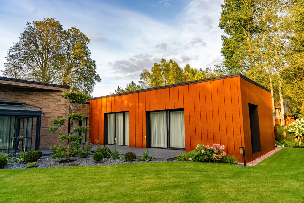 Rusty įgyvendintas Corten plieno projektas
