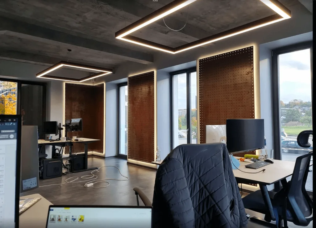Perforuoti Corten lakštai 2