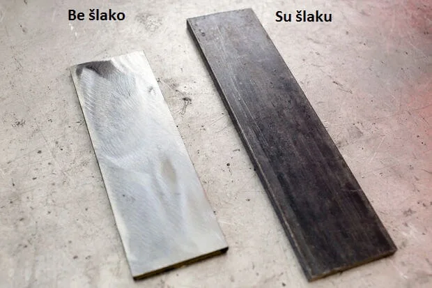 Paviršiaus šlako šalintojas