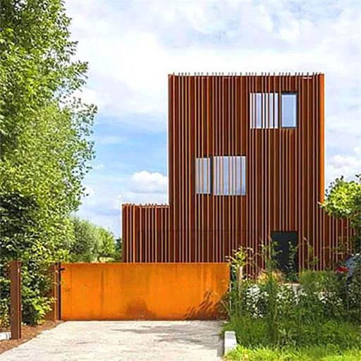 Corten plieno vamzdžiai