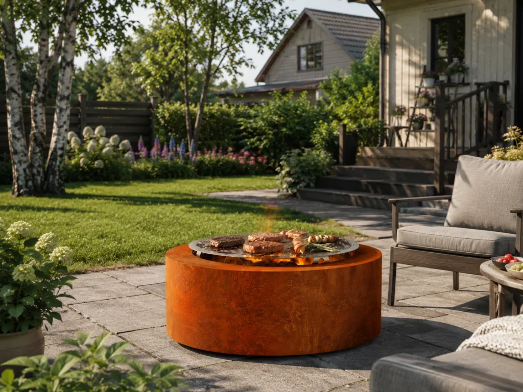 Outdoor fireplace / grill Alicia