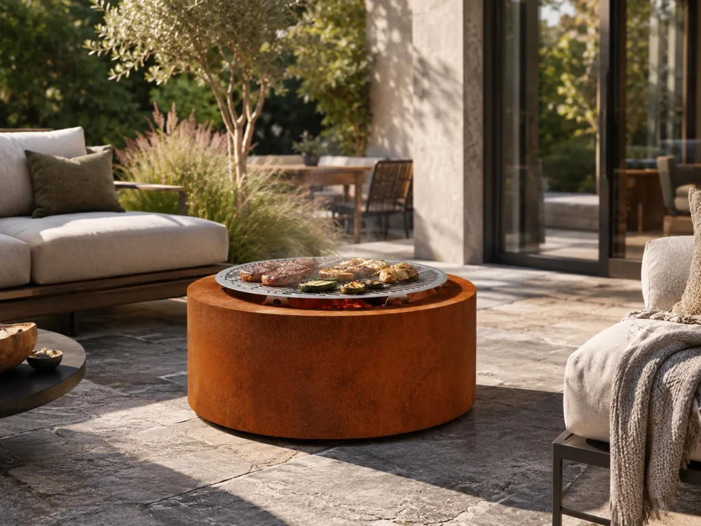 Outdoor fireplace / grill Alicia
