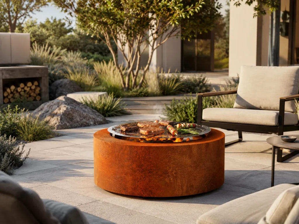 Outdoor fireplace / grill Alicia