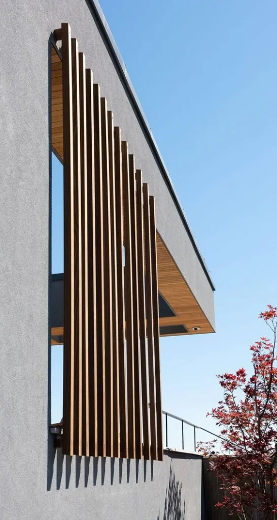 Corten plieno vamzdžiai fasado apdailoje