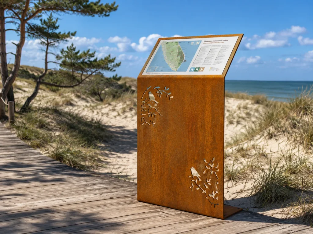 Informacinis stendas AMBER