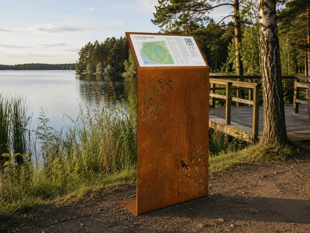 Informacinis stendas AMBER
