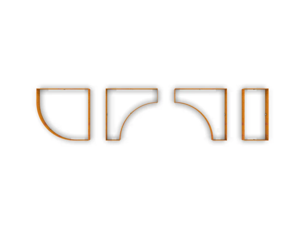 Edging compositions “Draco”