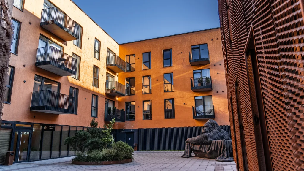 Paupys residential quarter