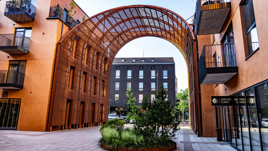 Paupys residential quarter