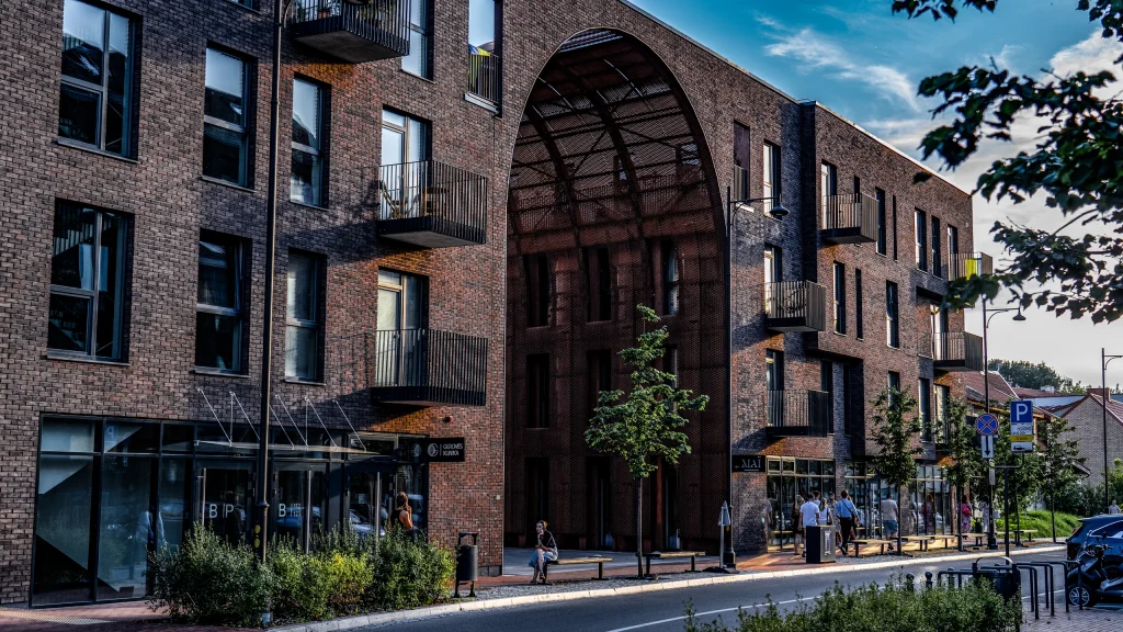 Paupys residential quarter