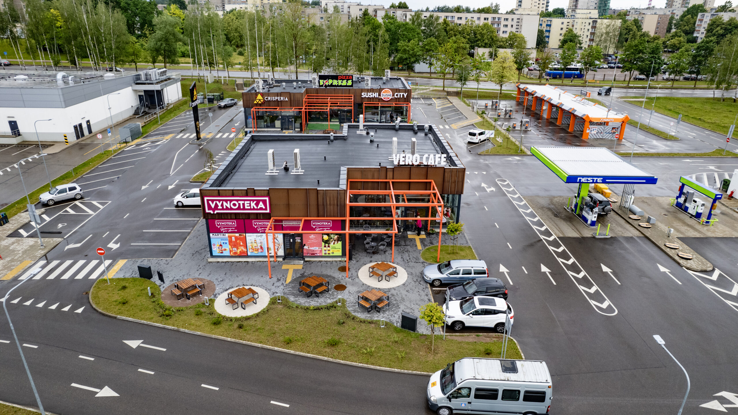 Commercial Building Complex in Elektrėnai