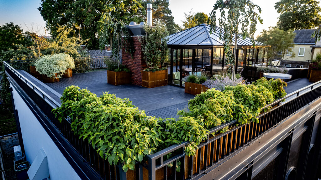 Rooftop Terrace in Kaunas
