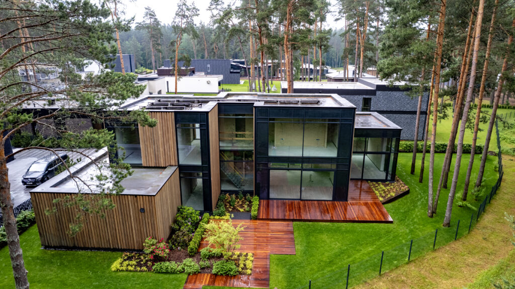 Outdoor Area of a Private House