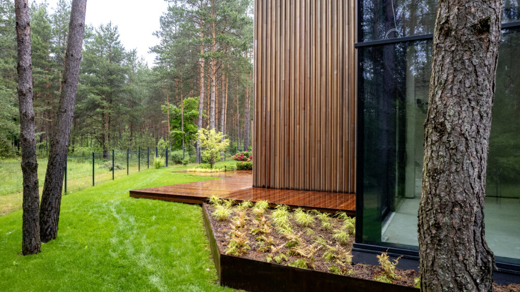 Outdoor Area of a Private House