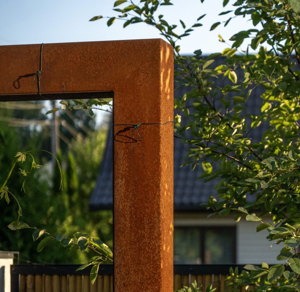 Outdoor Area of a Private House in Palemonas