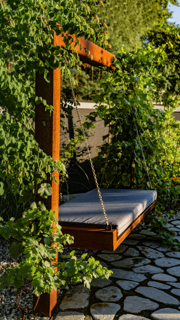 Outdoor Area of a Private House in Palemonas