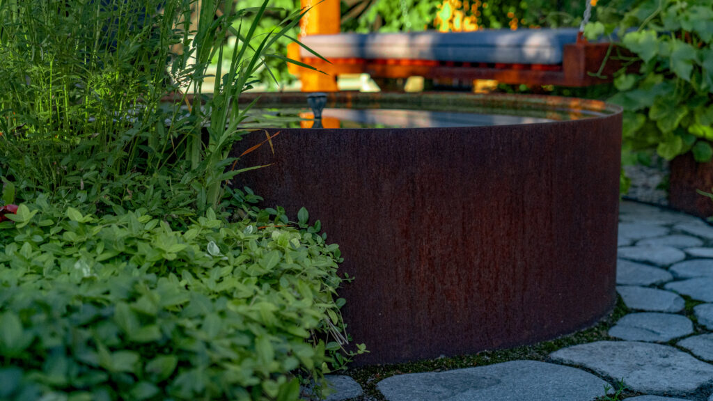 Outdoor Area of a Private House in Palemonas
