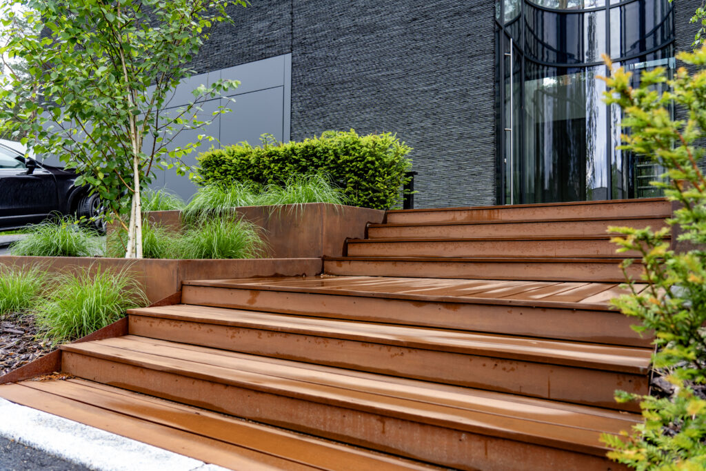 Outdoor Area of a Private House